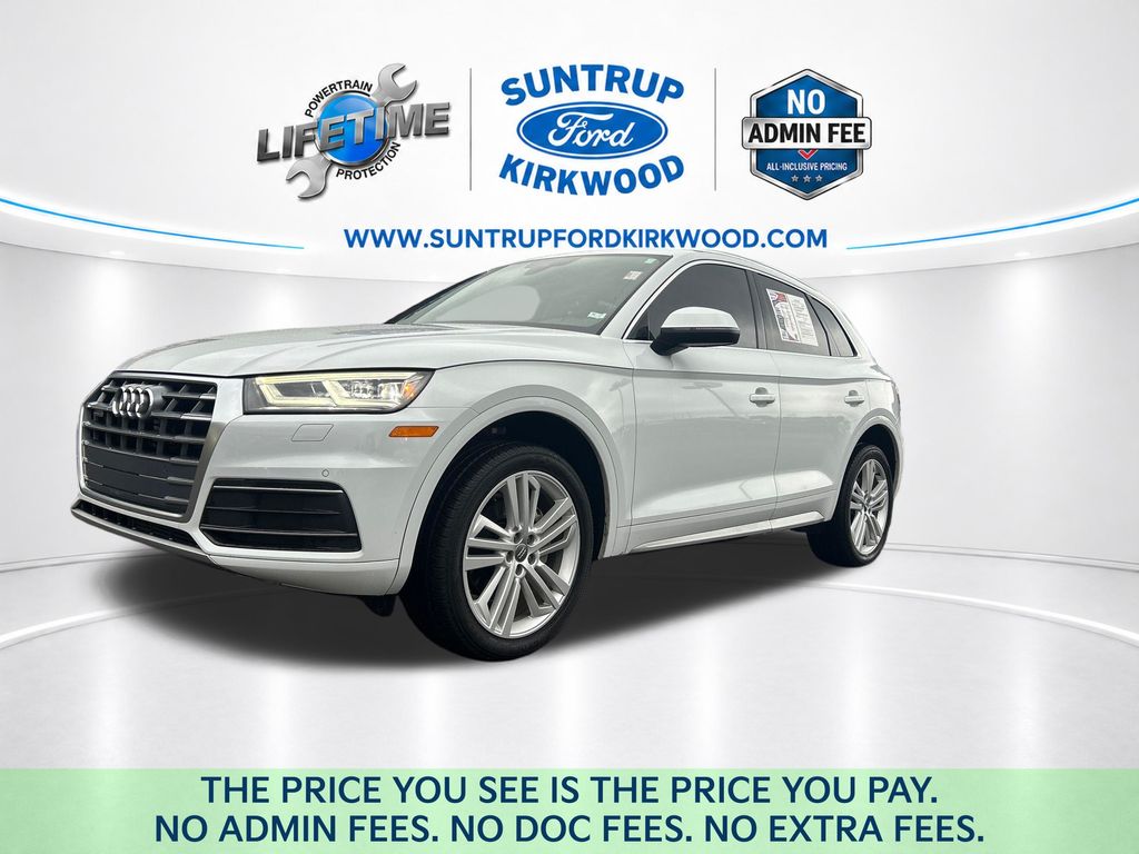 Glacier White Metallic 2020 Audi Q5 quattro Premium Plus 45 TFSI SUV / Crossover All-Wheel Drive 7-Speed Automatic