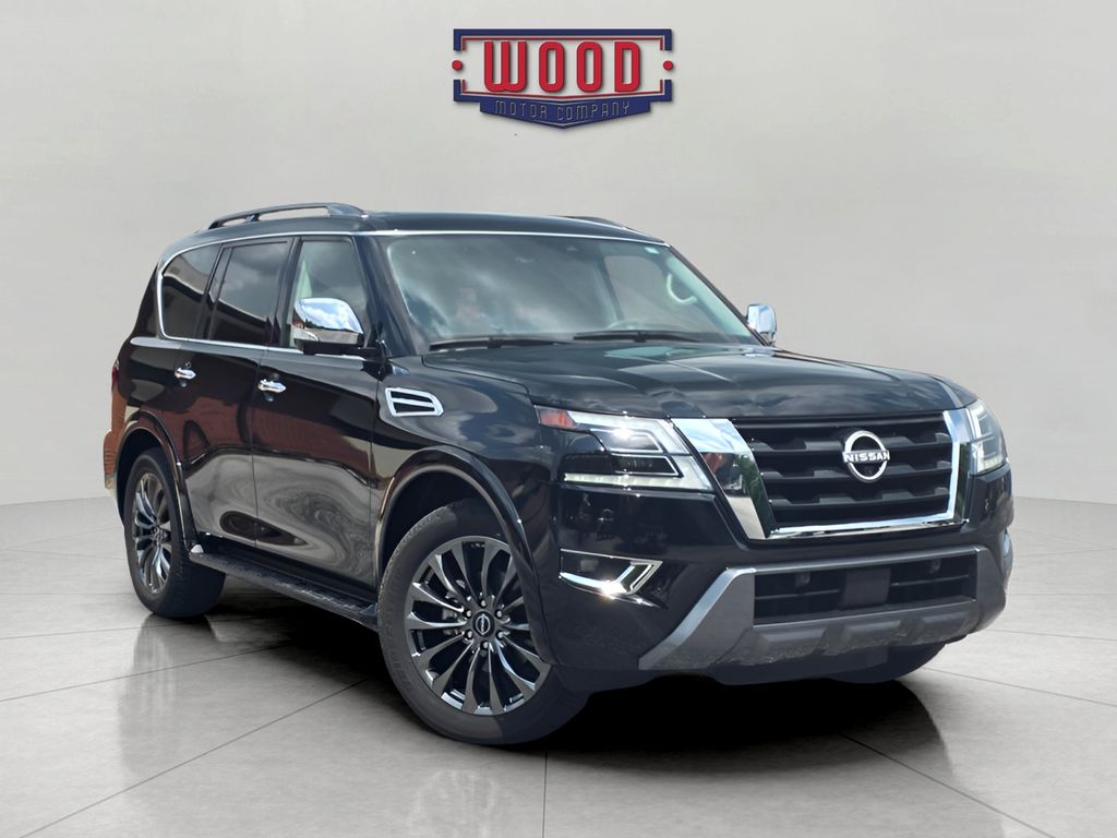 Super Black 2024 Nissan Armada SUV / Crossover Four-Wheel Drive 7-Speed Automatic