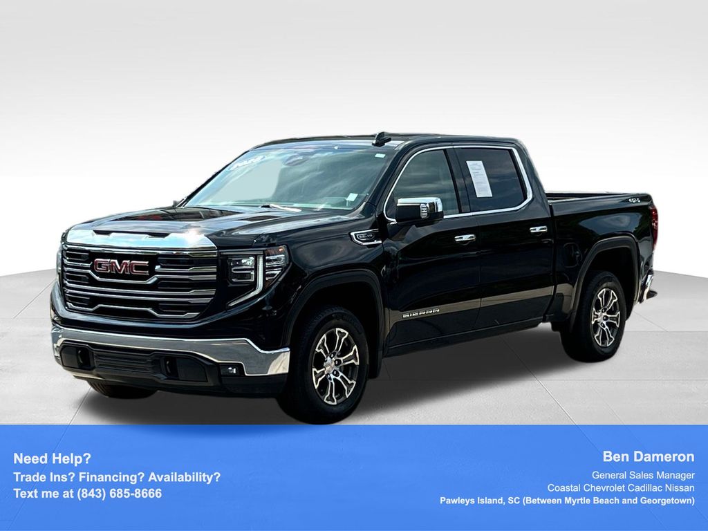  2025 GMC Sierra 1500 SLT Crew Cab 4WD   