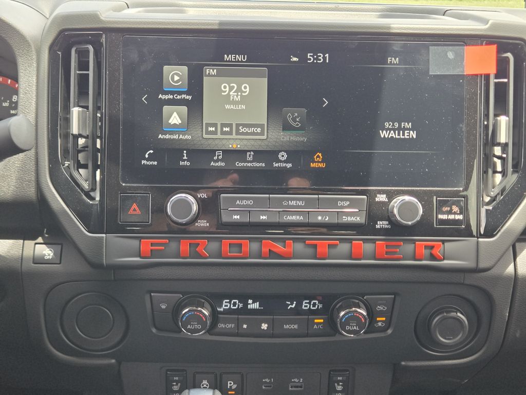 2026 Nissan Frontier PRO-X Black at Central Houston Nissan