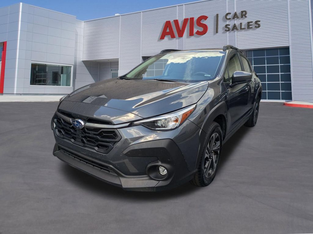 Magnetite Gray Metallic/Crystal Black Silica 2025 Subaru Crosstrek Premium AWD SUV / Crossover All-Wheel Drive Continuously Variable Transmission