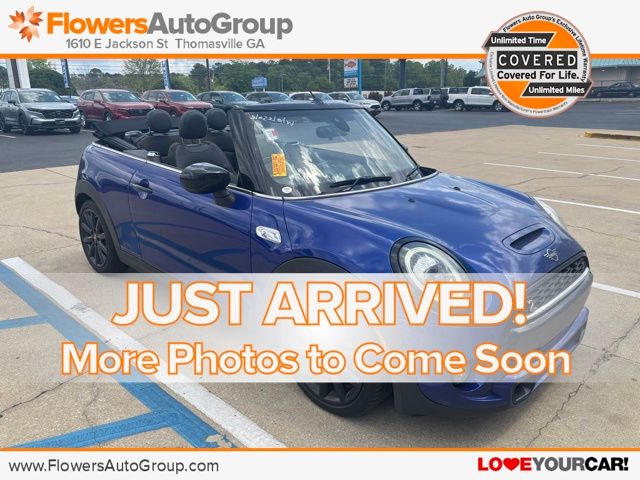 Blue Metallic 2020 MINI Cooper S Convertible FWD Convertible Front-Wheel Drive Automatic