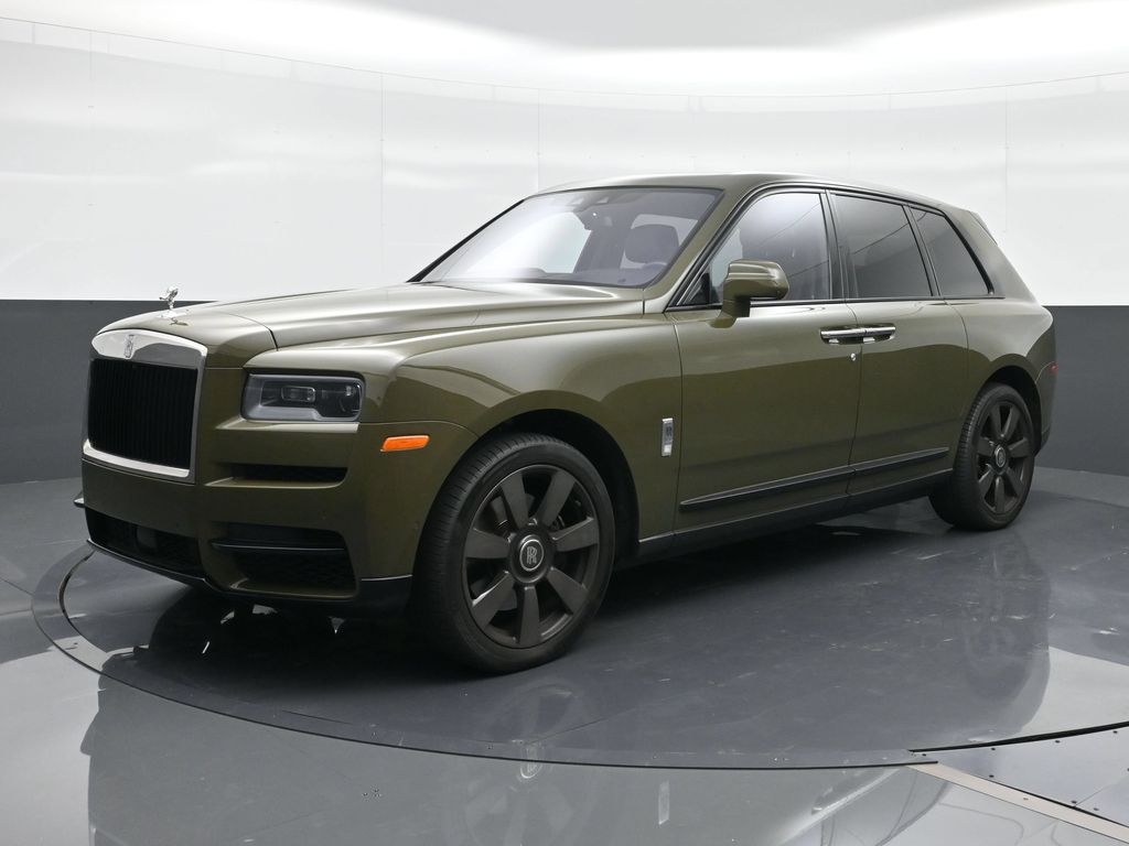 Green 2021 Rolls-Royce Cullinan SUV / Crossover All-Wheel Drive 8-Speed Automatic