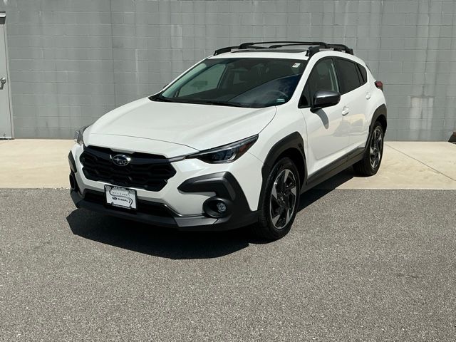 Crystal White Pearl 2025 Subaru Crosstrek SUV / Crossover All-Wheel Drive Continuously Variable Transmission