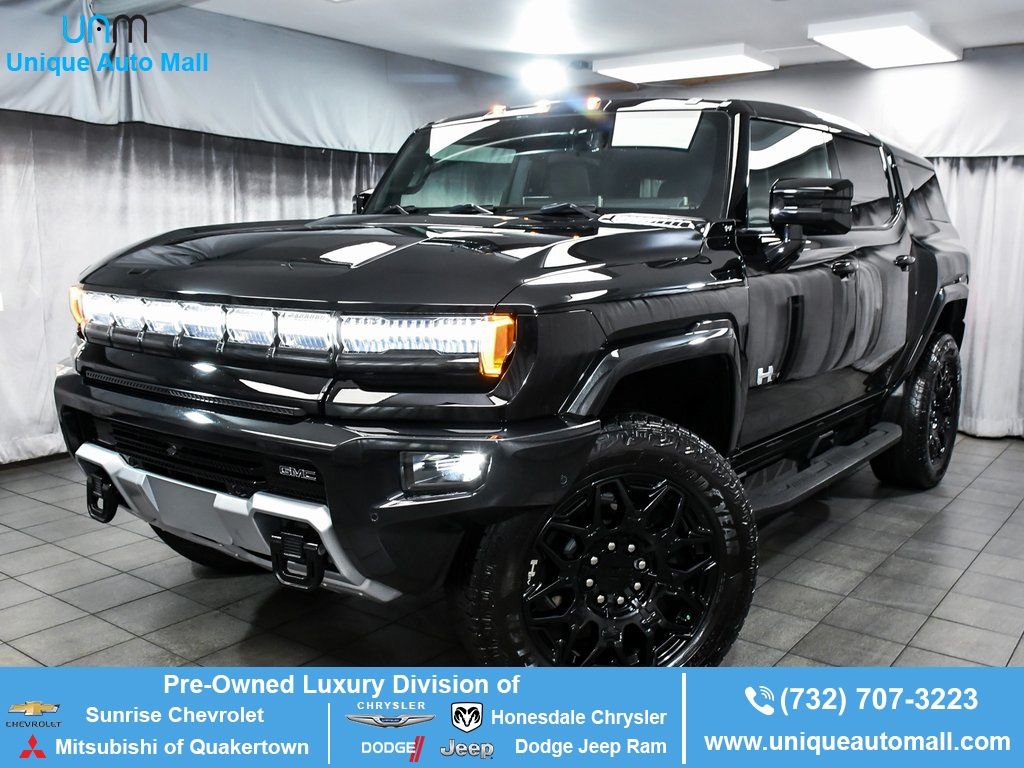 Void Black 2025 GMC Hummer EV SUV 2X AWD SUV / Crossover All-Wheel Drive 1-Speed Automatic