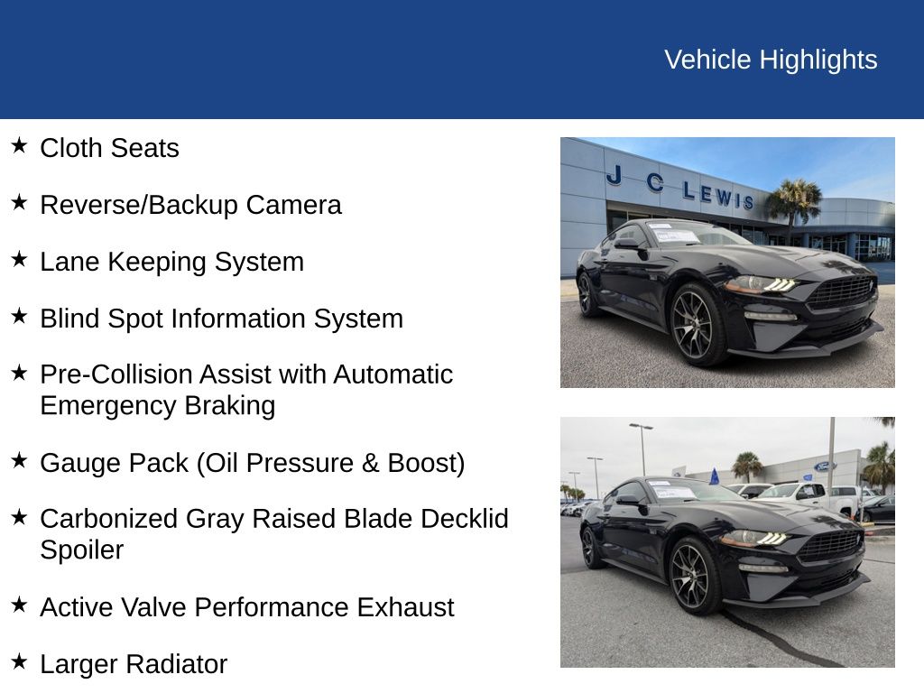 2021 Ford Mustang EcoBoost Fastback