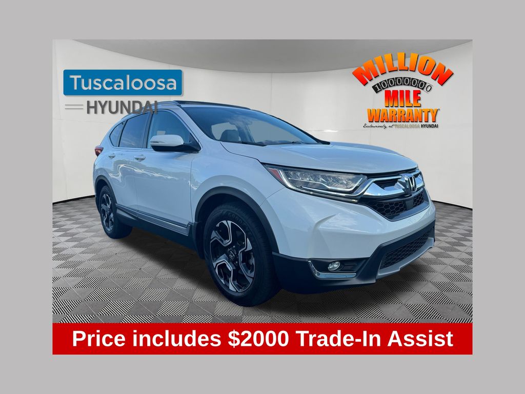 White 2019 Honda CR-V SUV / Crossover Front-Wheel Drive Continuously Variable Transmission