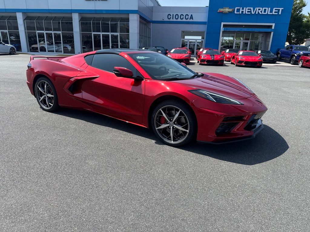 Red Metallic 2021 Chevrolet Corvette Coupe Rear-Wheel Drive 8-Speed Dual Clutch
