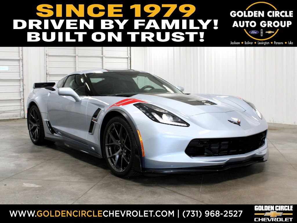 Sterling Blue Metallic 2017 Chevrolet Corvette Grand Sport 2LT Coupe RWD Coupe Rear-Wheel Drive 8-Speed Automatic