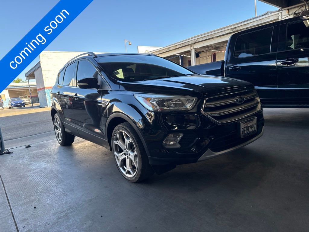 Shadow Black 2017 Ford Escape SUV / Crossover Front-Wheel Drive 6-Speed Automatic