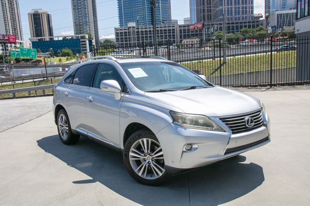 Silver 2015 Lexus RX SUV / Crossover Front-Wheel Drive 6-Speed Automatic