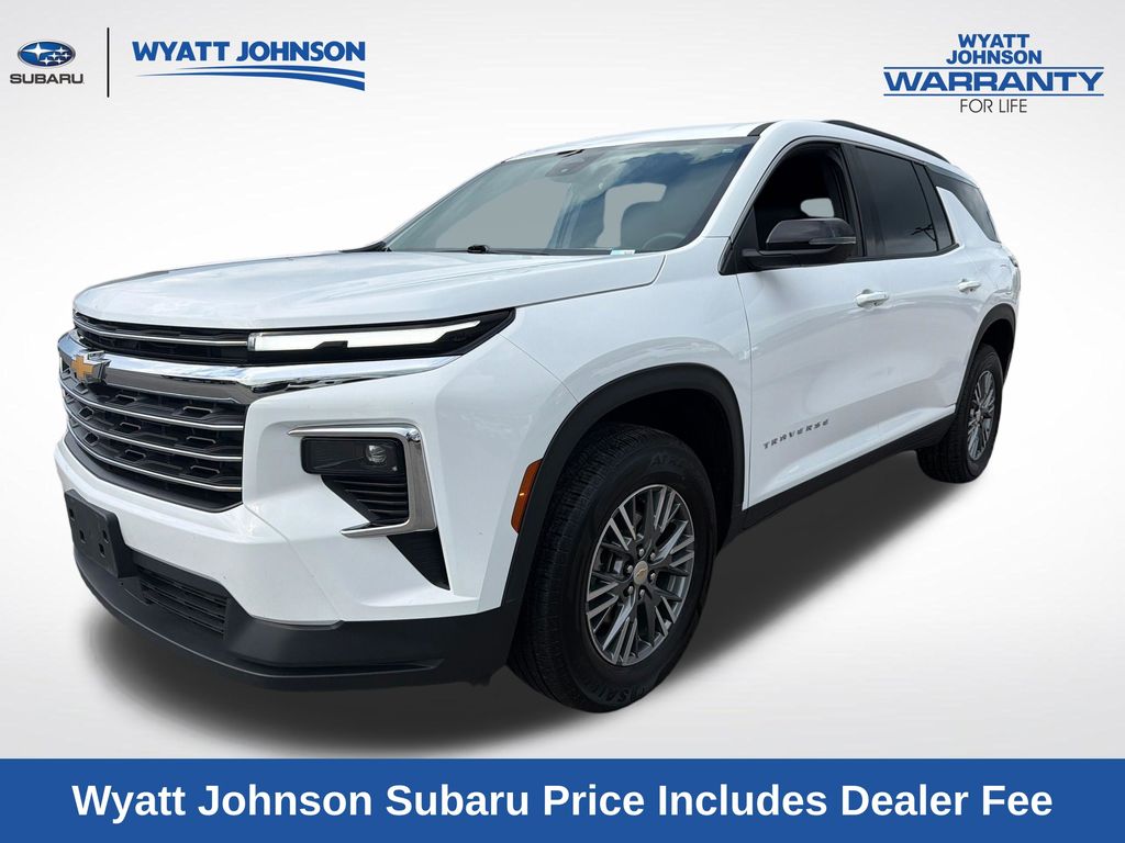Summit White 2025 Chevrolet Traverse SUV / Crossover Front-Wheel Drive 8-Speed Automatic