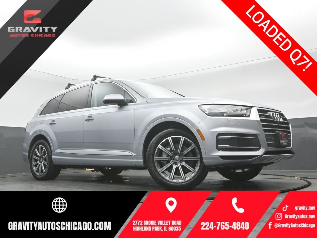 Florett Silver Metallic 2019 Audi Q7 SUV / Crossover All-Wheel Drive 8-Speed Automatic