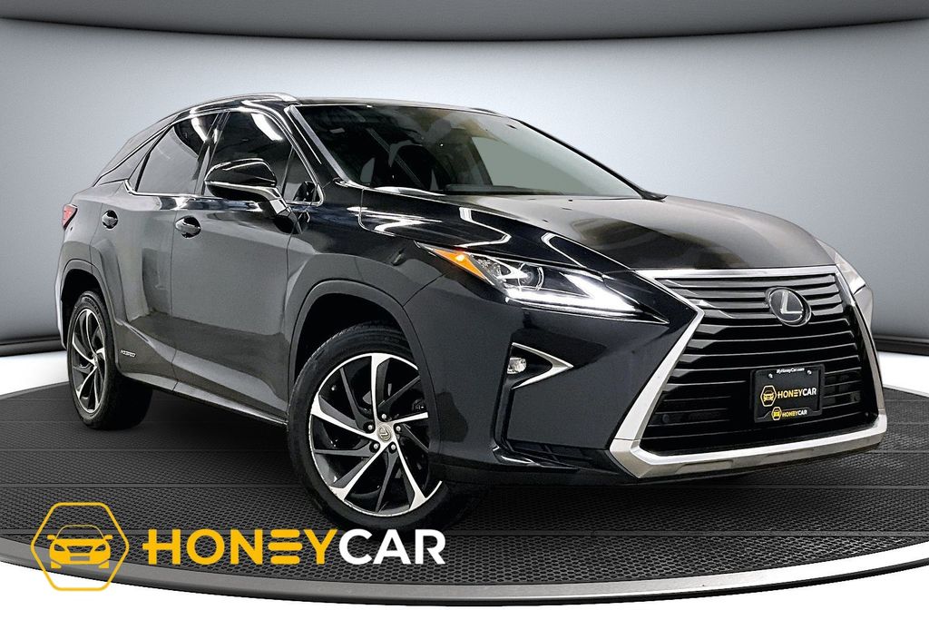 Black (Obsidian) 2017 Lexus RX Hybrid 450h AWD SUV / Crossover All-Wheel Drive Continuously Variable Transmission