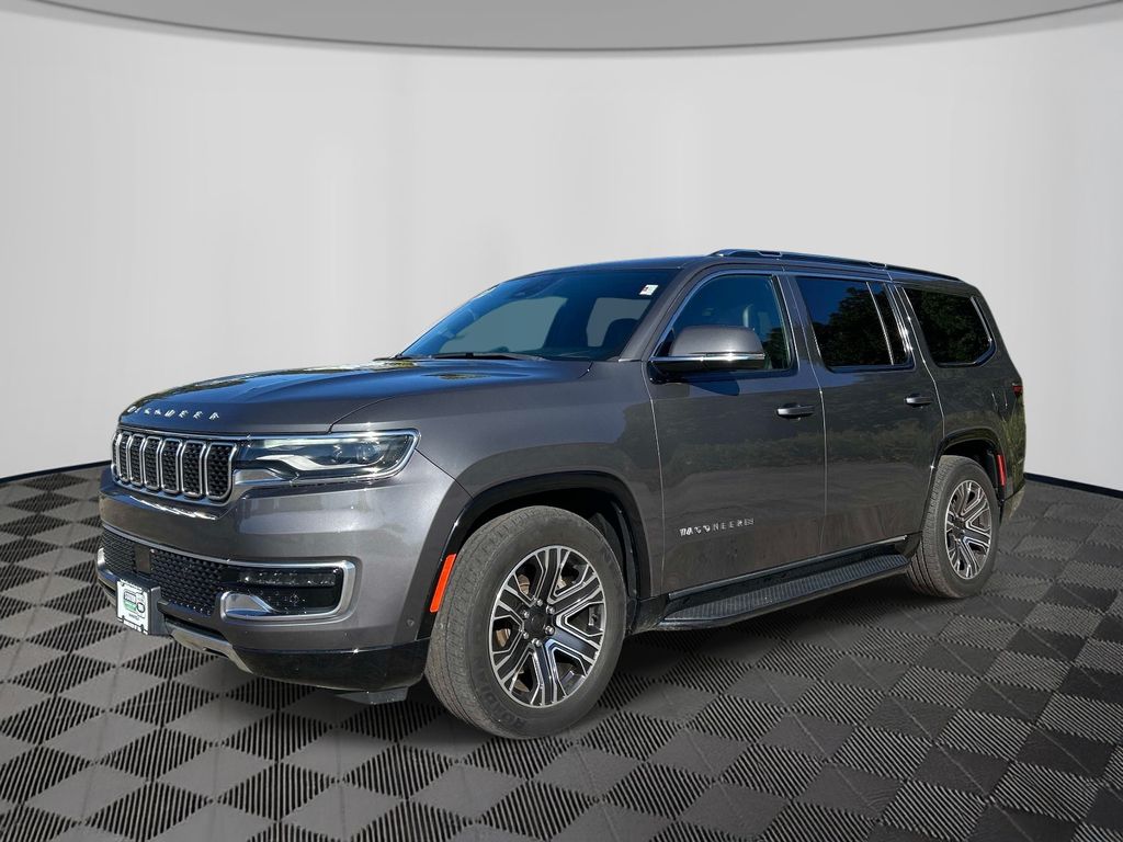 Gray Metallic 2022 Jeep Wagoneer SUV / Crossover Four-Wheel Drive 8-Speed Automatic