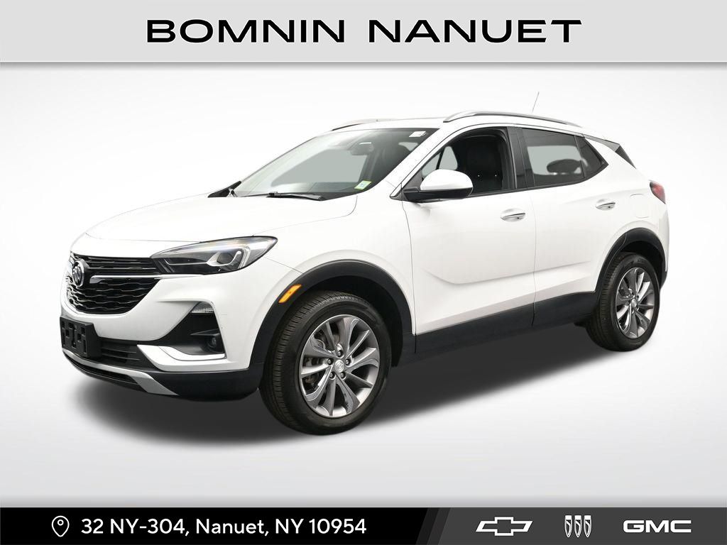 Summit White 2023 Buick Encore GX Essence AWD SUV / Crossover All-Wheel Drive 9-Speed Automatic