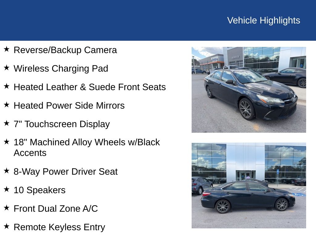 2017 Toyota Camry XSE