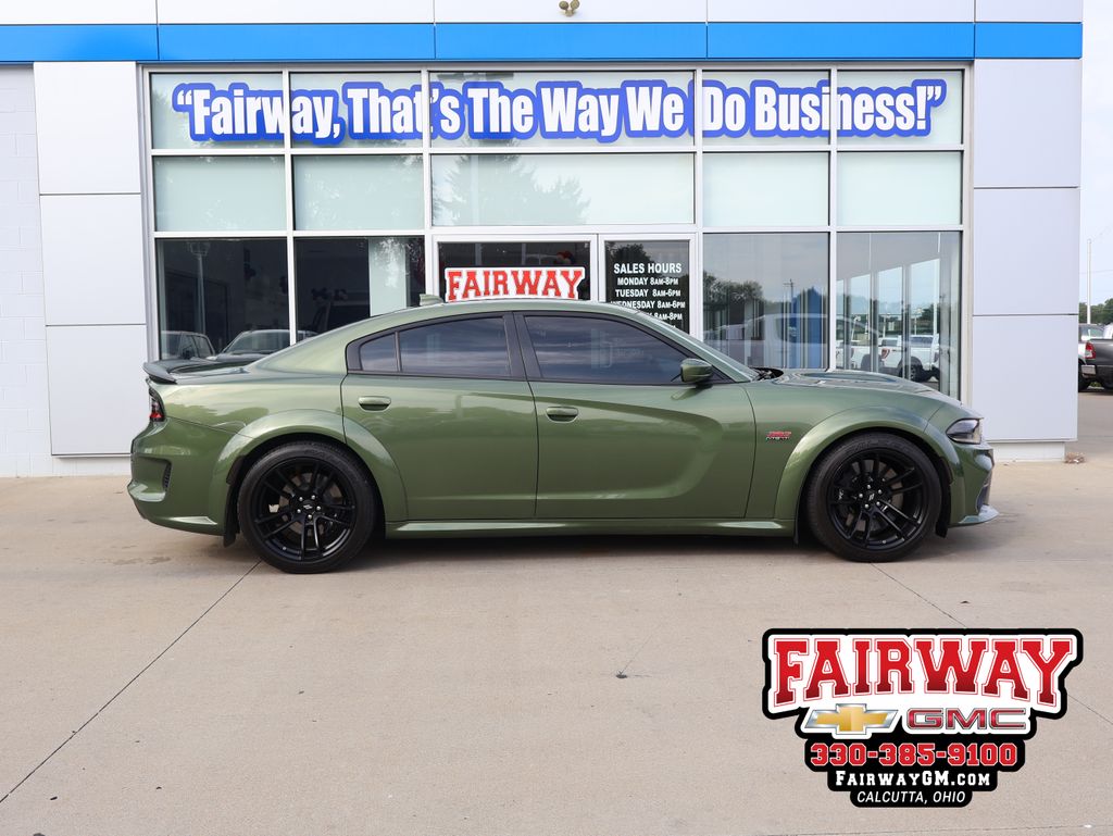 F8 Green 2022 Dodge Charger Sedan Rear-Wheel Drive 8-Speed Automatic