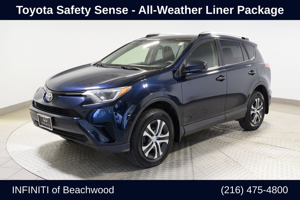 Teal (Galactic Aqua Mica) 2018 Toyota RAV4 LE AWD SUV / Crossover All-Wheel Drive 6-Speed Automatic