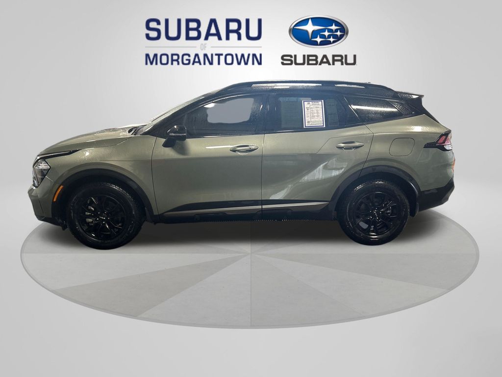 Jungle Green/Ebony Black Roof 2023 Kia Sportage X-Pro AWD SUV / Crossover All-Wheel Drive 8-Speed Automatic