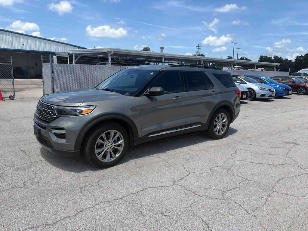 Silver Spruce 2020 Ford Explorer SUV / Crossover Rear-Wheel Drive Automatic