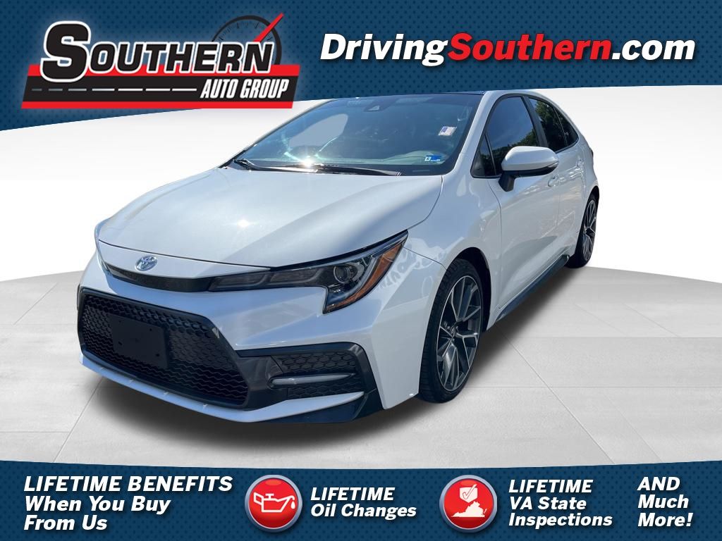Black Sand Pearl 2022 Toyota Corolla SE FWD Sedan Front-Wheel Drive Continuously Variable Transmission