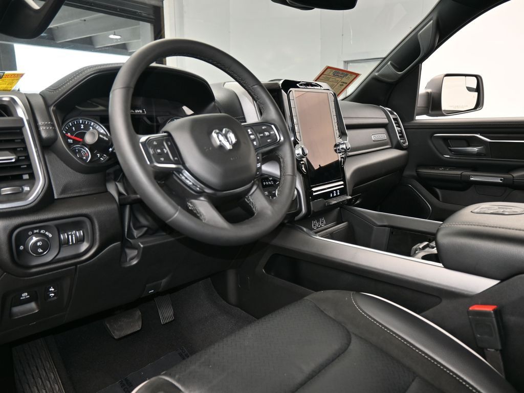 Used 2025 Bright White Clearcoat Ram Laramie image 13