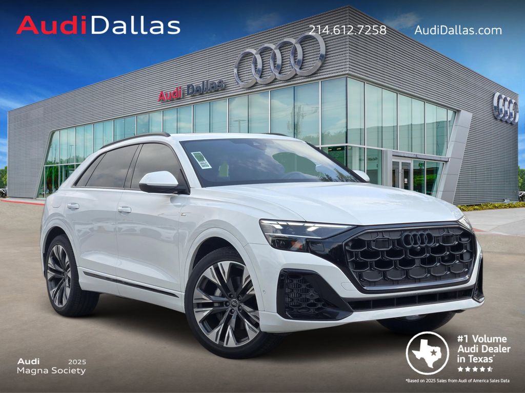 Glacier White 2026 Audi Q8 quattro Premium Plus 55 TFSI SUV / Crossover All-Wheel Drive 8-Speed Automatic
