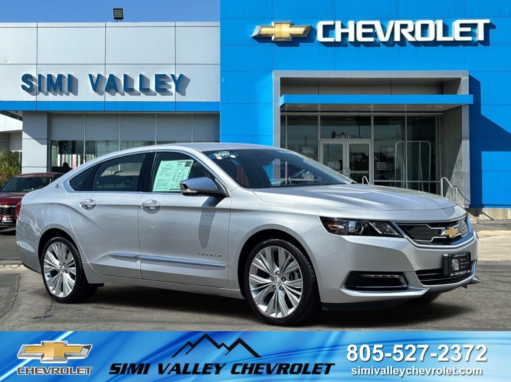 Silver Ice Metallic 2017 Chevrolet Impala Sedan Front-Wheel Drive 6-Speed Automatic Overdrive