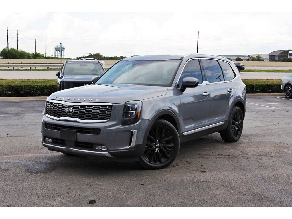 Everlasting Silver 2021 Kia Telluride SUV / Crossover All-Wheel Drive 8-Speed Automatic