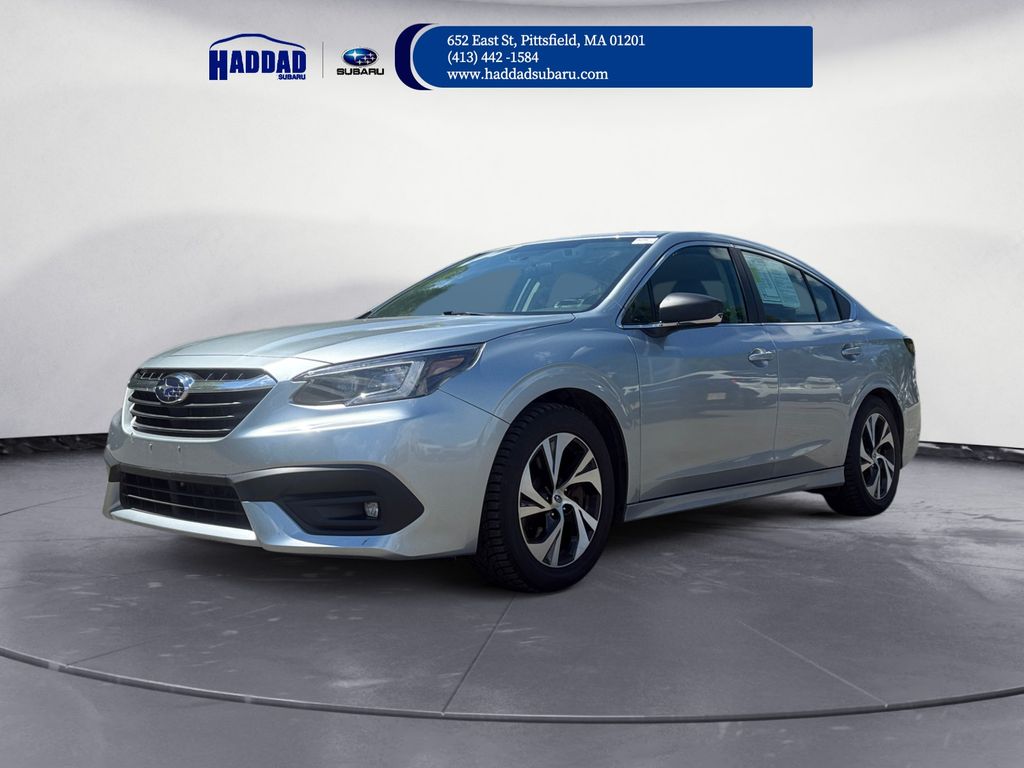 Ice Silver Metallic 2021 Subaru Legacy Sedan All-Wheel Drive 8-Speed CVT