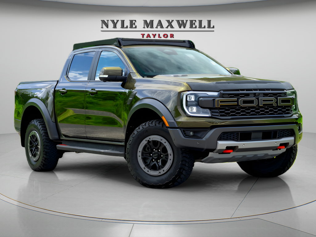 Green Metallic 2024 Ford Ranger Pickup Truck Four-Wheel Drive Automatic