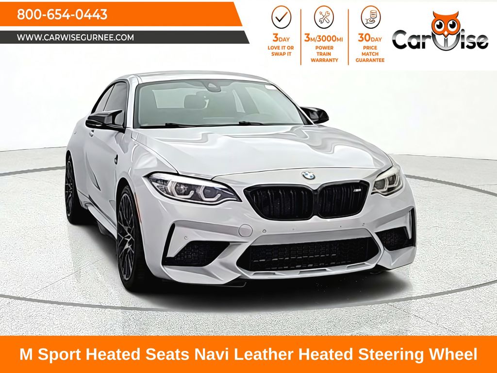 Silver 2019 BMW M2 Coupe Rear-Wheel Drive Manual