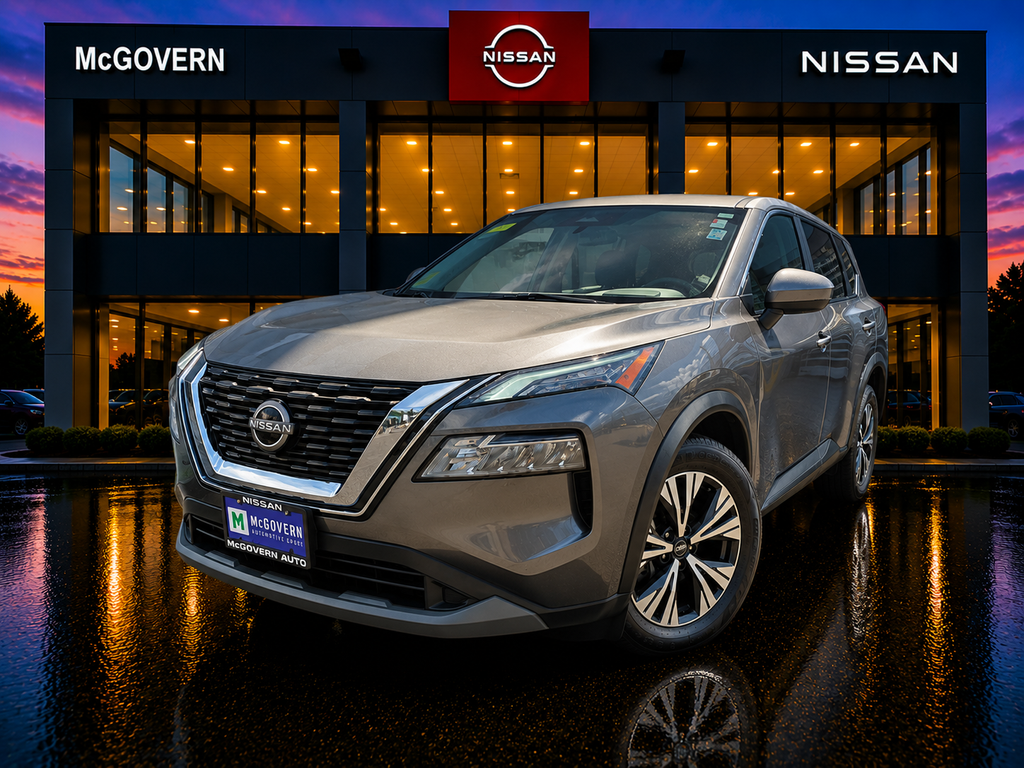 Gray (Gun Metallic) 2023 Nissan Rogue SUV / Crossover All-Wheel Drive Continuously Variable Transmission