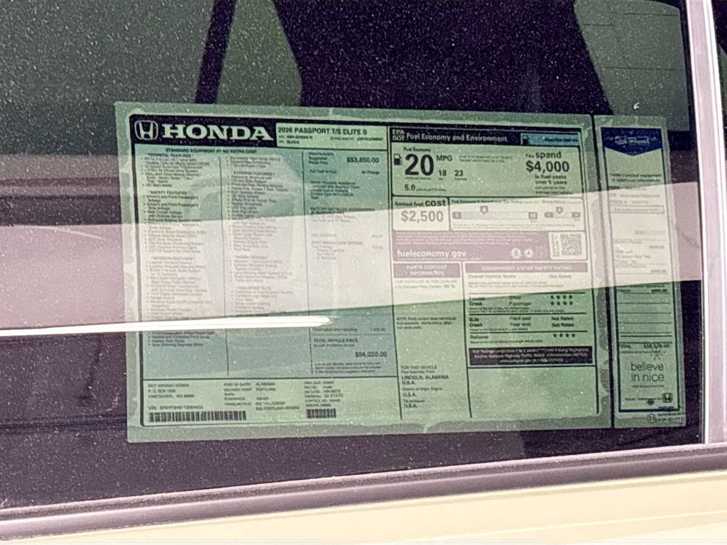 2026 Honda Passport TrailSport Elite Blackout