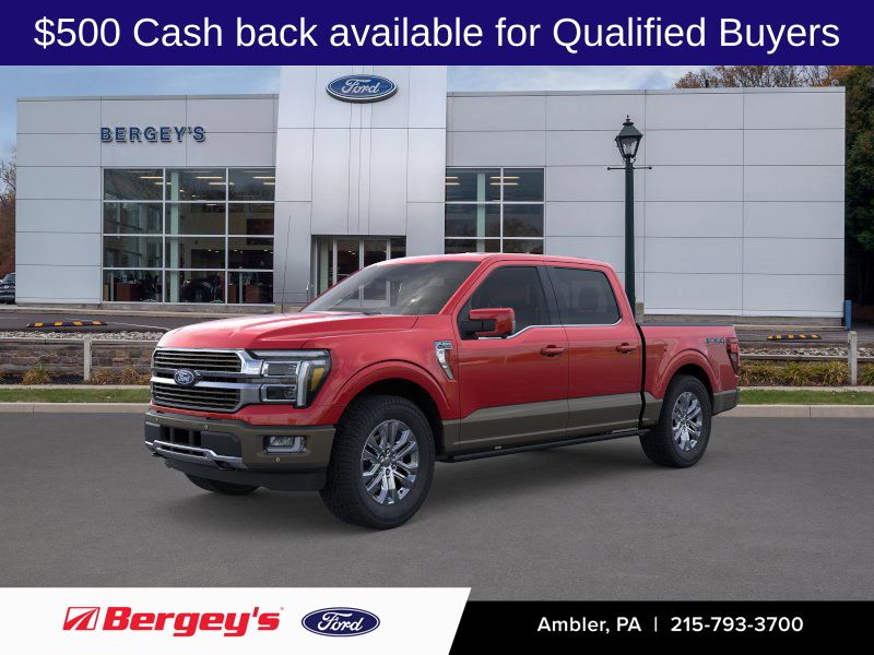 Brown 2026 Ford F-150 King Ranch SuperCrew 4WD Pickup Truck Four-Wheel Drive Automatic