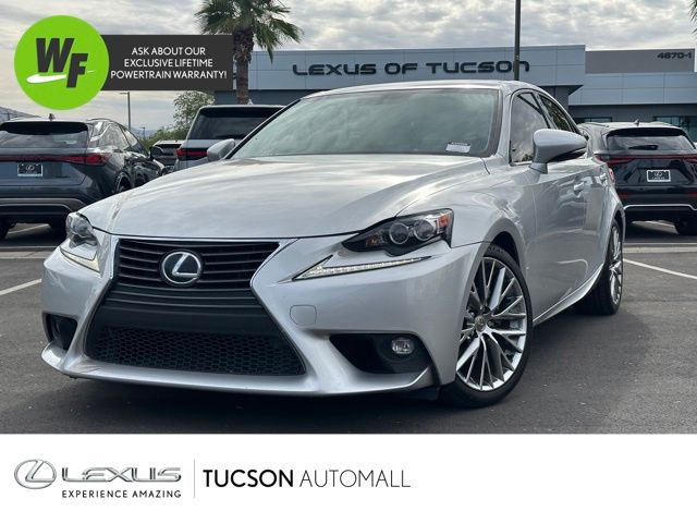 Silver 2015 Lexus IS 250 Sedan RWD Sedan Rear-Wheel Drive 6-Speed Automatic