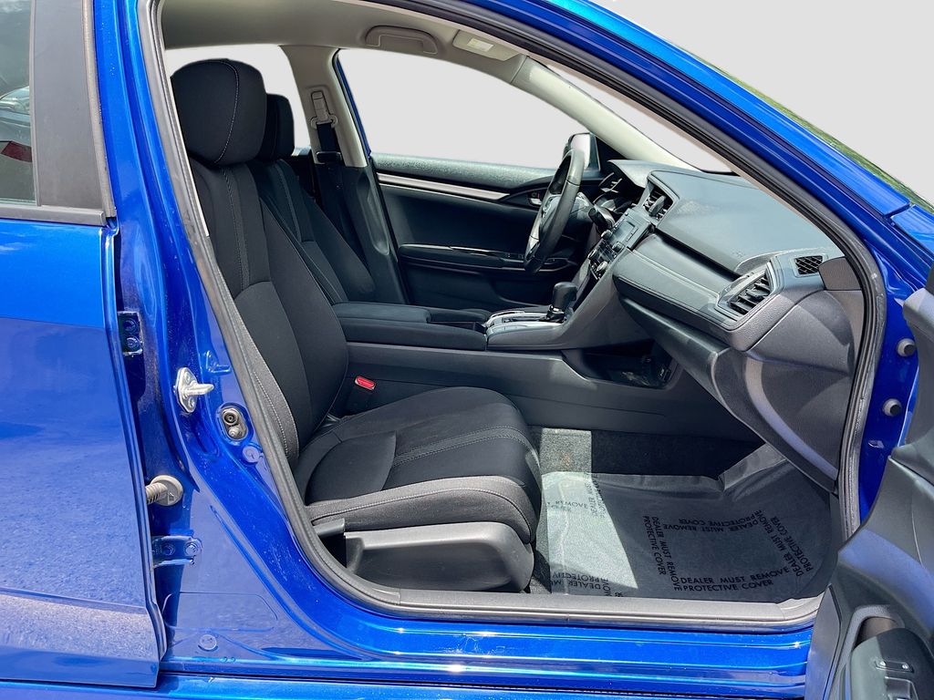 2018 Honda Civic LX Blue at DeMontrond Automotive Group