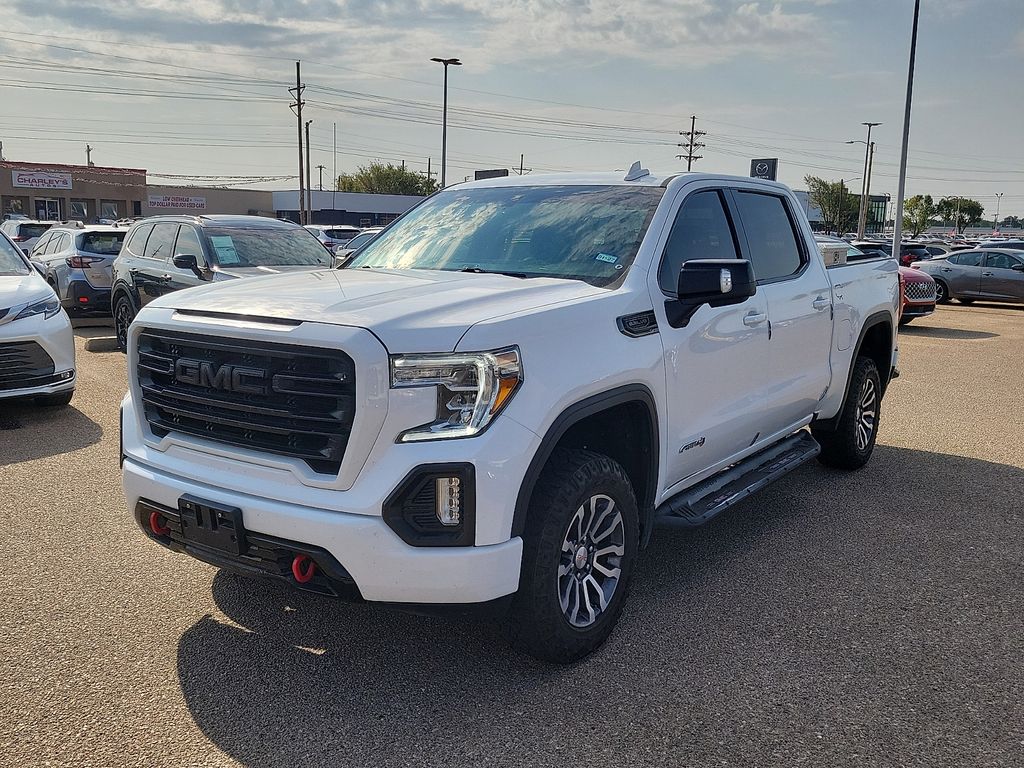 2021 GMC Sierra 1500 AT4 White at Brown Buick GMC