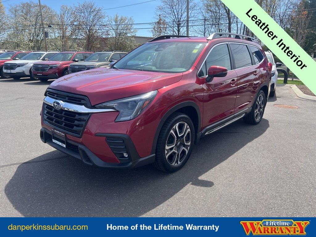 Crimson Red Pearl 2023 Subaru Ascent SUV / Crossover All-Wheel Drive Continuously Variable Transmission