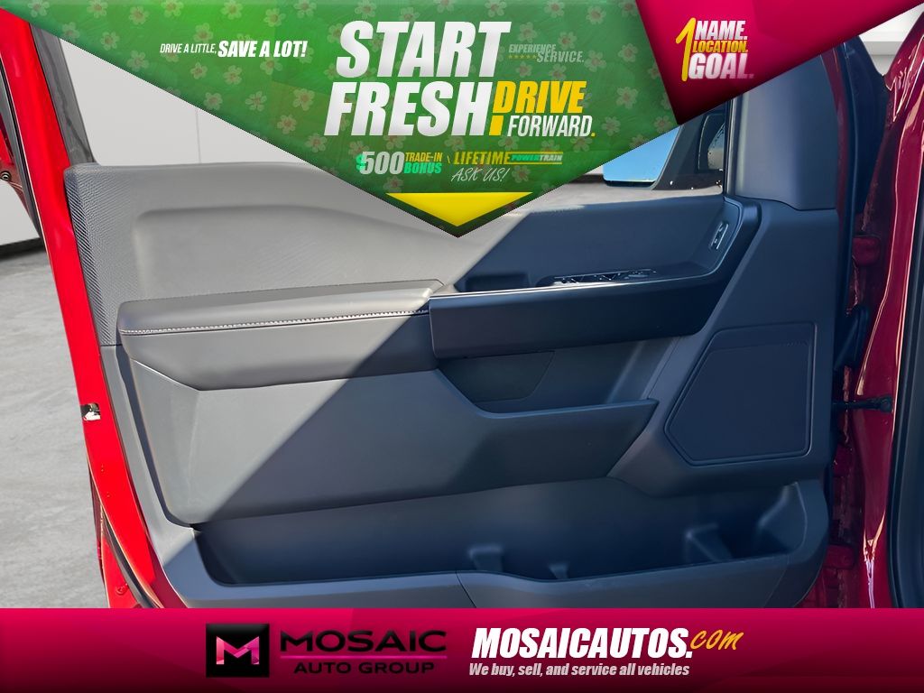 Red Metallic 2025 Ford F-150 STX 4dr SuperCrew 4WD Pickup Truck Four-Wheel Drive Automatic