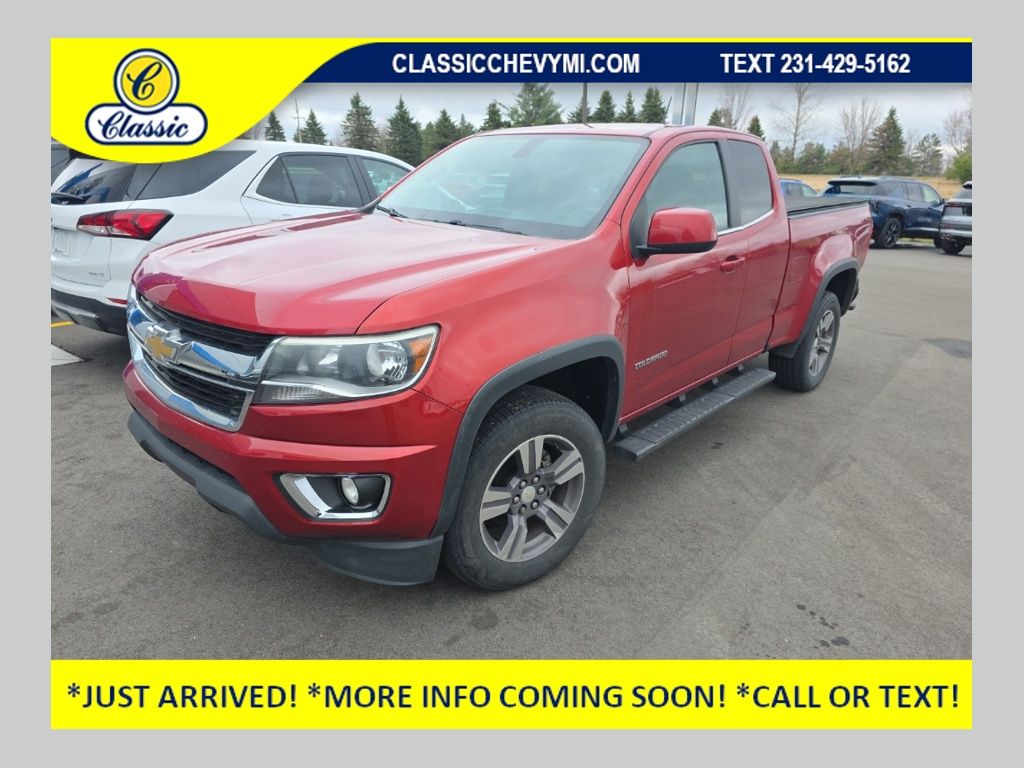 Red Rock Metallic 2015 Chevrolet Colorado LT Extended Cab LB 4WD Pickup Truck Four-Wheel Drive 6-Speed Automatic