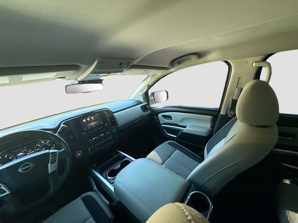 2024 Nissan Titan SV White at Bayshore Chrysler Jeep Dodge Ram