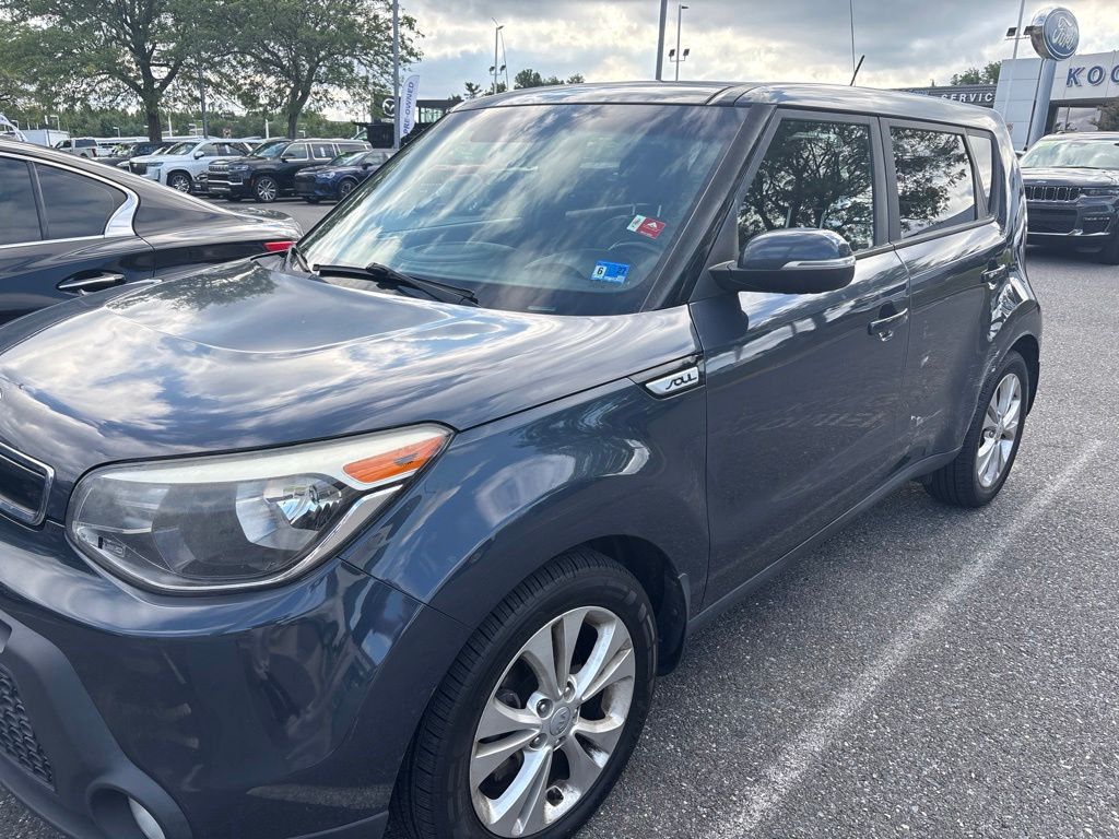 Fathom Blue 2014 Kia Soul Wagon Front-Wheel Drive 6-Speed Automatic