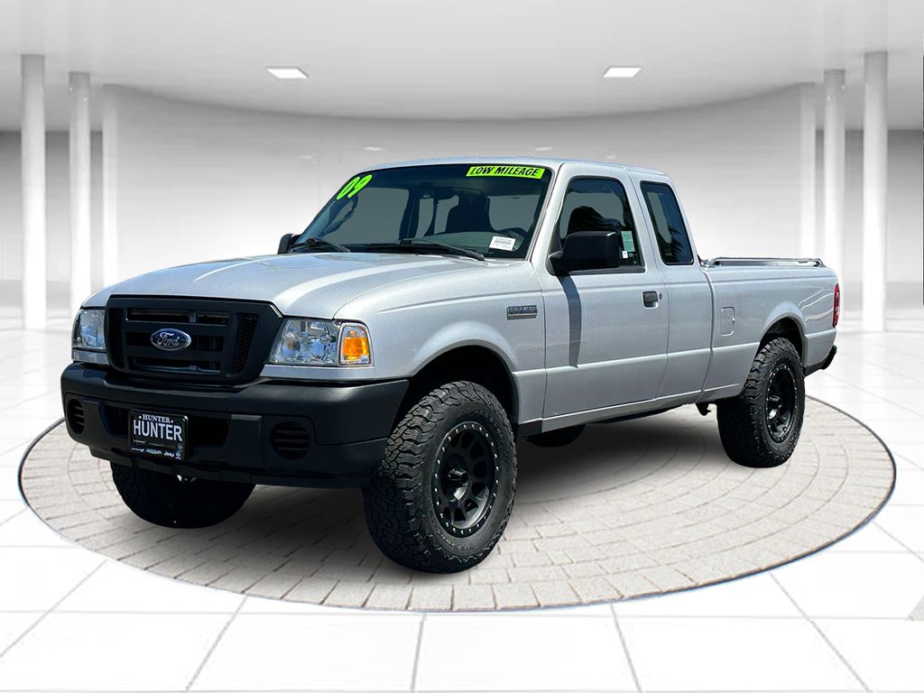 Silver 2009 Ford Ranger Pickup Truck 4X2 5-Speed Automatic