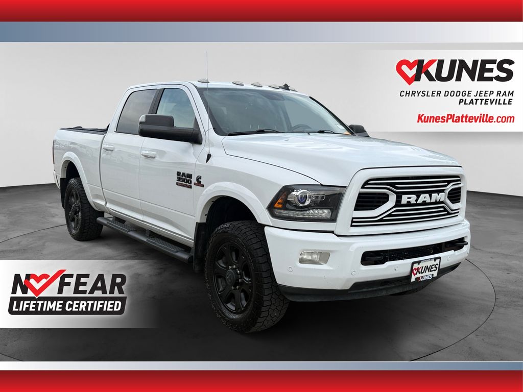 2018 RAM 3500 Blanco (Bright White Clearcoat) Camioneta Todo terreno 6 velocidades Automática