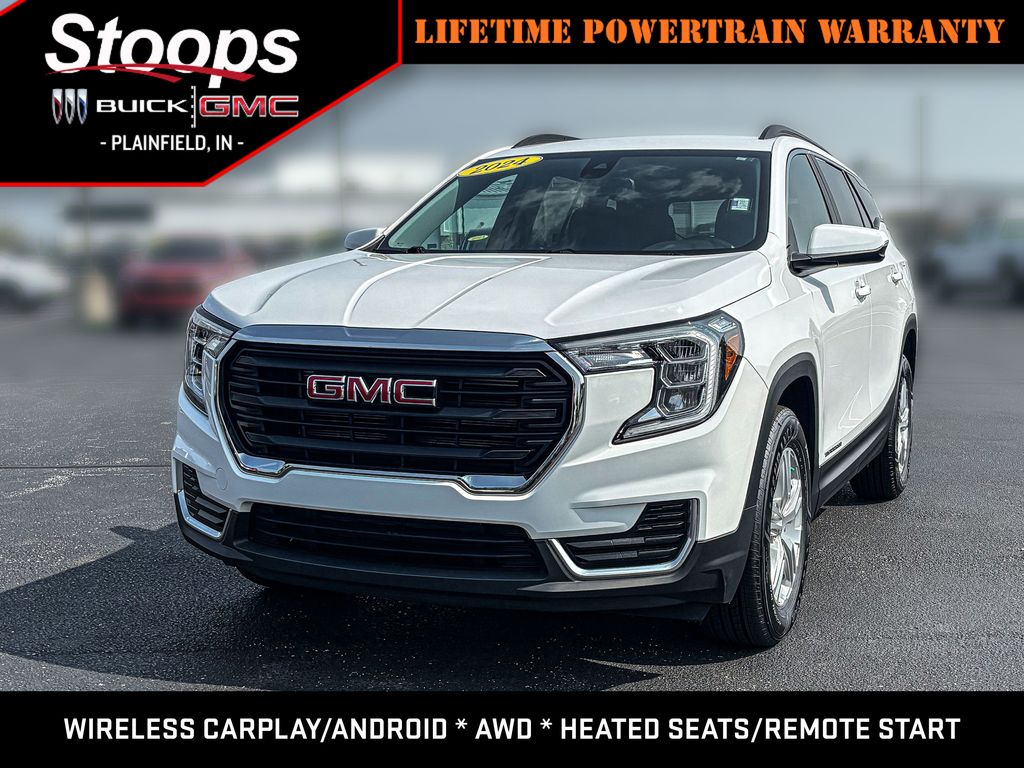Summit White 2024 GMC Terrain SUV / Crossover All-Wheel Drive 9-Speed Automatic