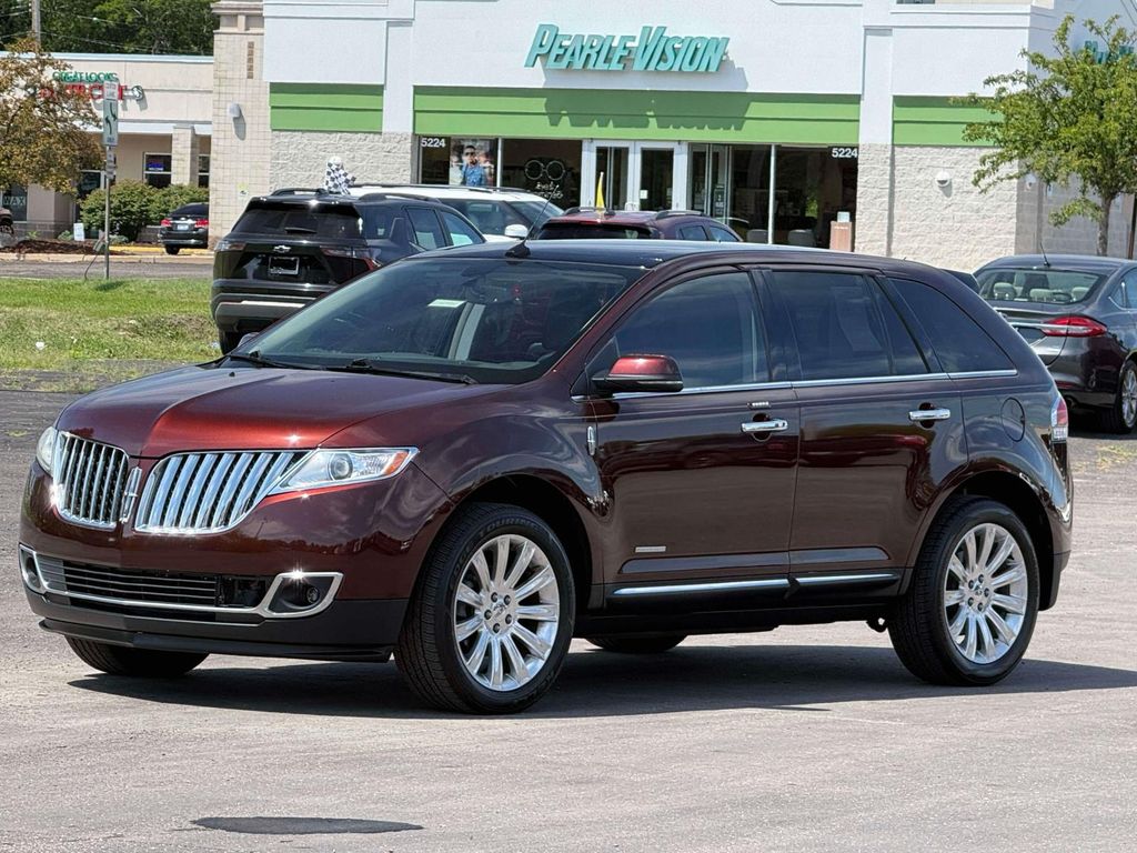Cinnamon Metallic 2012 Lincoln MKX SUV / Crossover Front-Wheel Drive 6-Speed Automatic