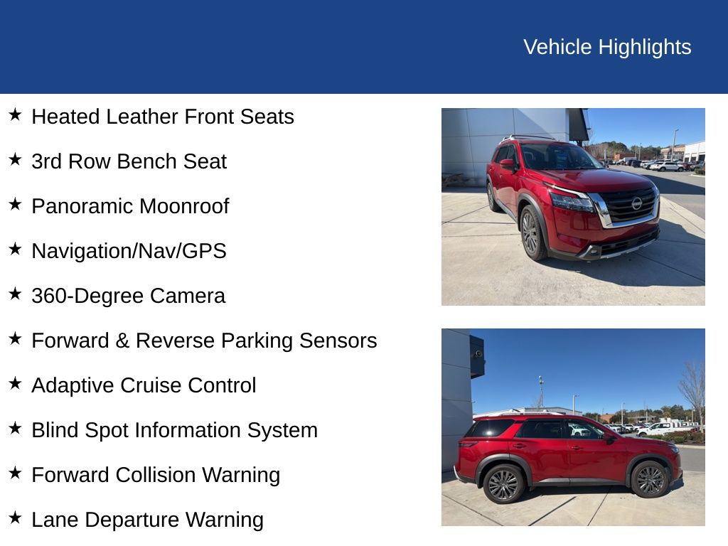 2022 Nissan Pathfinder SL 2WD