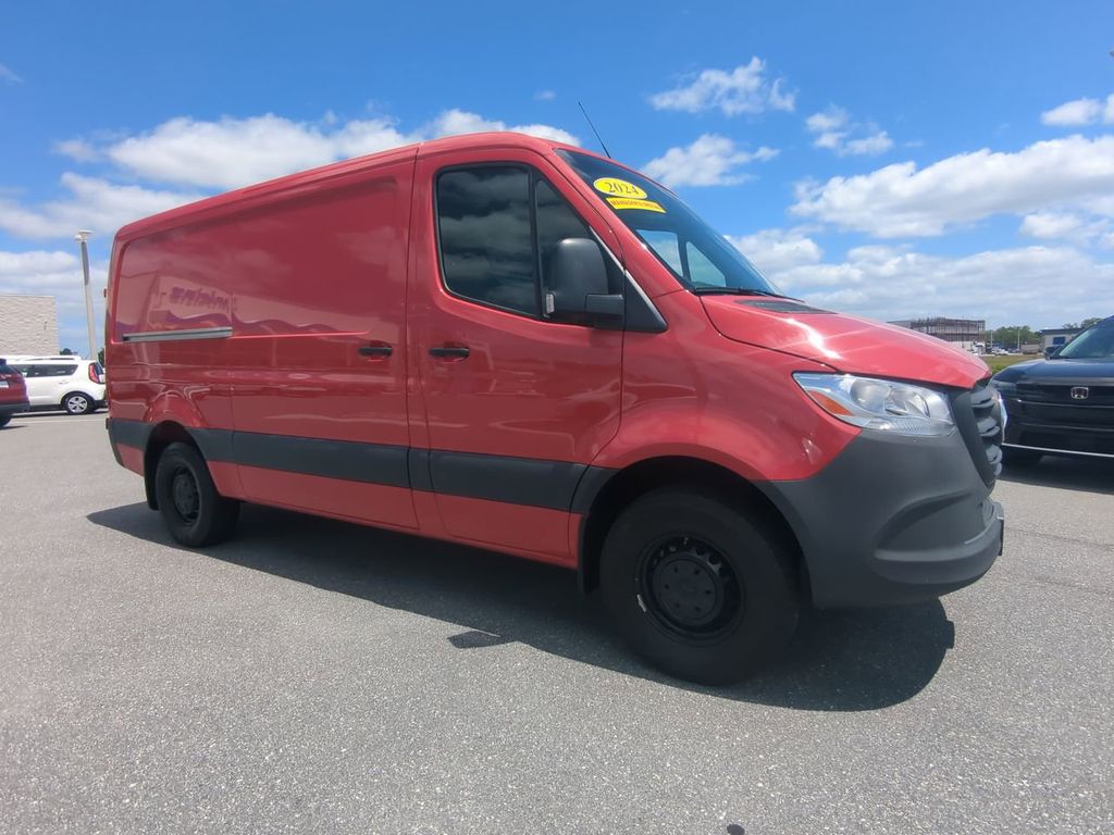 Jupiter Red 2024 Mercedes-Benz Sprinter Cargo 2500 144 RWD Van Rear-Wheel Drive 9-Speed Automatic